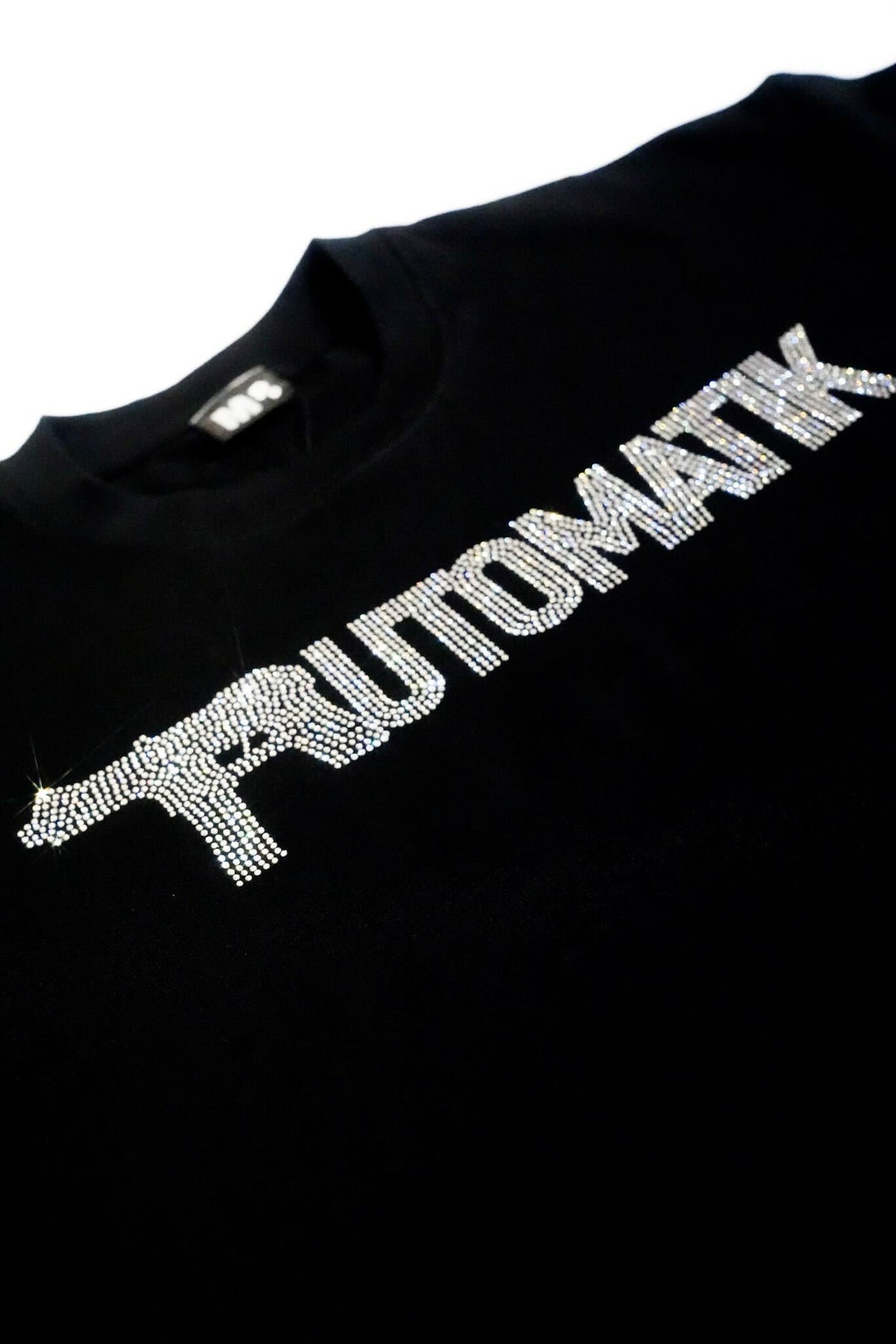 Platinum Rhinestone Automatik Shirt